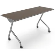 Forbes Industries REV36HXMXE#IC###-TBL42 Bar Height Indoor Snap Hexagonal Portable Table 1 image