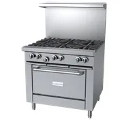 Garland US Range G36-6C Gas 36" Restaurant Range 6 image