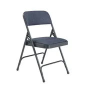 National Public Seating 2204 Nps 2200 Series Deluxe Fabric Upholstered Folding Chair - Pack of 4 1 image