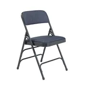 National Public Seating 2304 NPS 2300 Series Premium Folding Chair w/ 480 Ib. Weight Capacity - Pack of 4 1 image