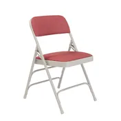 National Public Seating 2308 Nps 2300 Series Premium Folding Chair w/ 480 Ib. Weight Capacity - Pack of 4 1 image