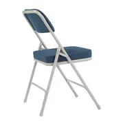 National Public Seating 3215 Nps 3200 Series Premium Upholstered Regal Blue Folding Chair (Pack of 2) 2 image