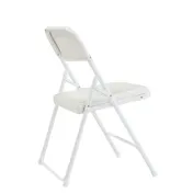 National Public Seating 821 Nps 800 Series Premium Lightweight Plastic Folding Chair 2 image