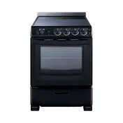 Summit REX2431BRT Electric Range, 24"W, 2.9 Cu.Ft. Oven Capacity 1 image