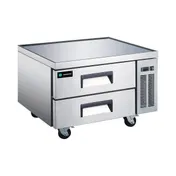 Hurakan HKN-CB36R1 D/E/S 36" Chef Base Refrigerator w/ 2 Drawer, 5.9 cu. ft. 1 image