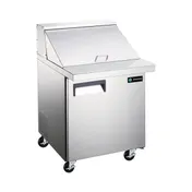 Hurakan HKN-SPMT27R1E 27" Mega Top Sandwich Prep Table, 1-Door, 5.7 cu. ft. 1 image