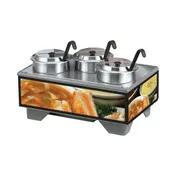 Vollrath 720201003 Cayenne 72020 Full Size Rethermalizing Model 1220 Soup Merchandiser Base 1 image