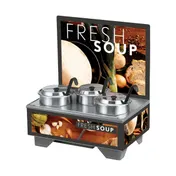 Vollrath 720201102 Cayenne 72020 Full Size Rethermalizing Model 1220 Soup Merchandiser Base 1 image