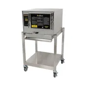 AccuTemp P31201E060 SGL 3 Pan LP Gas Boilerless Connected Steamer w/ Stand Mounted, 60.00 BTU 1 image