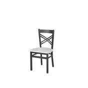 BFM Seating 2130CAWR-SB Indoor Akrin Chair, Black 1 image