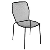 BFM Seating DV454BL Avalon Stacking Side Chair, Micro Mesh Back & Seat 1 image