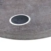 BFM Seating FS30R-FPC1 Midtown Table Top, 30" Dia., Round 1 image