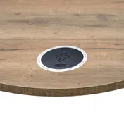 BFM Seating KP30R-FPC1 30" Round Laminate Relic Table Top 1 image