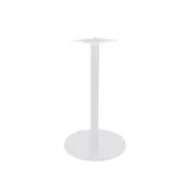 BFM Seating LP-20RWHT Metal Uptown Table Base 1 image