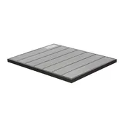 BFM Seating PH3434GRTK-BLU Seaside Table Top, 34" X 34", Square, Synthetic Teak 1 image