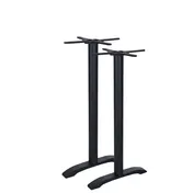 BFM Seating PHTB0022BLT Metal Bali Table Base Set 1 image