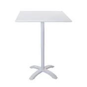BFM Seating PHTB2626WHT Metal Bali Table Base 1 image