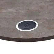 BFM Seating RC30R-FPC1 30" Round Laminate Relic Table Top 1 image