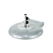BFM Seating UB100RSM Umbrella Base, 24" Dia., Round, 100 Lbs. 1 image