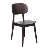 BFM Seating ZWC22DW COM Indoor Emma Side Chair with Upholstered Seat 1 image