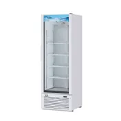 RefrigerationX XGM-19W(B)-N6 Glass Door Merchandiser 15.09 cu ft 26"W White Low-E 1/4 HP 115V R-600a 1 image