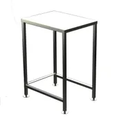 Alto-Shaam 5033315 Ctx Stand, 25-1/2" W X 44-3/4" H, Stainless Steel, Feet 1 image