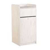 BFM Seating TE4622AW Trash Enclosure, 20-1/2" W X 22" D X 46" H Overall 1 image