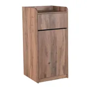 BFM Seating TE4622KP Trash Enclosure, 20-1/2" W X 22" D X 46" H Overall 1 image