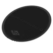 Chef Revival RZS685PHBK8 Pot Holder, 9" x 8" Oval Silicone, Black, Heat Resistant up to 685°F 1 image