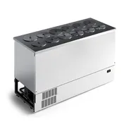 Oscartek POZZETTI/BPGL PS12 Ice Cream Dipping Cabinet 65"x27"x36" 12-Can 7 L Stainless R290 120V 1 image