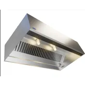 Superior Hoods BSSM48-06ETL 6 FT Restaurant Exhaust Hood with Make Up Air, 6' x 48", Box Shaped 1 image