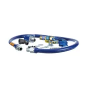Dormont 1650KITS48 Deluxe SnapFast 48" Gas Connector Kit, Swivel MAX, Elbow and Restraining Cable 3 image