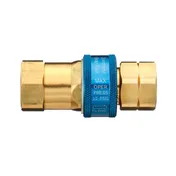 Dormont A100R Quick Disconnect Coupler - 1" Snapfast QD - Brass Construction / Retail Bag 2 image
