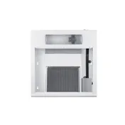 Summit HC20WWADA Under Cabinet Hood, 20" White, 270 CFM Convertible, Charcoal/Aluminum Filter, Fan, 115V ETL 2 image