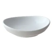 Thunder Group 19055WT Saucer, 8 Oz., 5-1/2" Dia. X 1-1/4" Deep, Round - Dozen 1 image