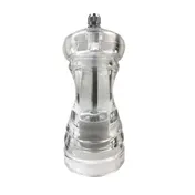 Thunder Group ACPM304C Acrylic Pepper Mill, 4"H, Round 1 image
