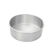 Thunder Group ALCP0302 Layer Cake Pan, 3" Dia. X 2"H, Round, Aluminum 1 image