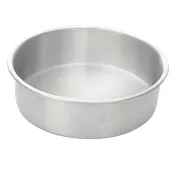 Thunder Group ALCP0902 Layer Cake Pan, 9" Dia. X 2"H, Round, Aluminum 1 image