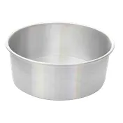 Thunder Group ALCP0903 Layer Cake Pan, 9" Dia. X 3"H, Round, Aluminum 1 image