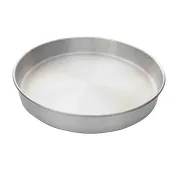 Thunder Group ALCP1002 Layer Cake Pan, 10" Dia. X 2"H, Round, Aluminum 1 image