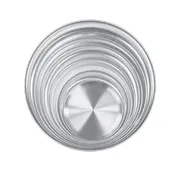 Thunder Group ALPTCS017 Pizza Tray, 17", Coupe, Solid, Aluminum 1 image