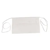 Thunder Group CA1322WH Chef Regalia Waist Aprons, 13" X 22" (3) Pocket, 65/35 Poly/Cotton 1 image