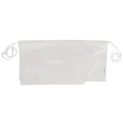 Thunder Group CA1734WH Chef Regalia Aprons, 17" X 34", Four-Way Reversible, 65/35 Poly/Cotton 1 image