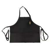 Thunder Group CA2427BK Chef Regalia Bib Aprons, 24" X 27-1/2" (3) Pocket Mid-Length 65/35 Poly/Cotton, 1/2" 1 image