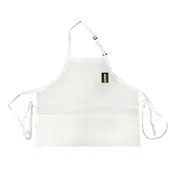 Thunder Group CA2427WH Chef Regalia Bib Aprons, 24" X 27-1/2" (3) Pocket Mid-Length, 65/35 Poly/Cotton 1 image