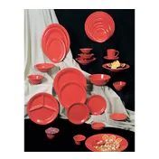 Thunder Group CR9108RD Saucer, 5-1/2" Dia., Break-Resistant, Dishwasher Safe - Dozen 2 image