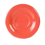 Thunder Group CR9108RD Saucer, 5-1/2" Dia., Break-Resistant, Dishwasher Safe - Dozen 1 image