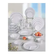 Thunder Group CR9108W Saucer, 5-1/2" Dia., Break-Resistant, Dishwasher Safe - Dozen 2 image