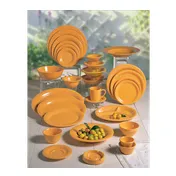 Thunder Group CR9108YW Saucer, 5-1/2" Dia., For The 3 1/8" Melamine Mug, Break-Resistant - Dozen 2 image