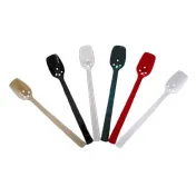 Thunder Group PLBS110BG Beige Buffet Spoon, 10", 3/4 Oz., Perforated - Dozen 2 image